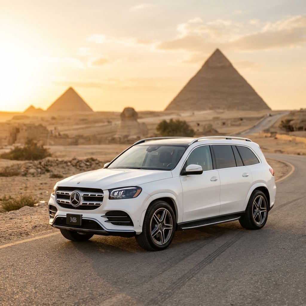 Luxury car in Egypt